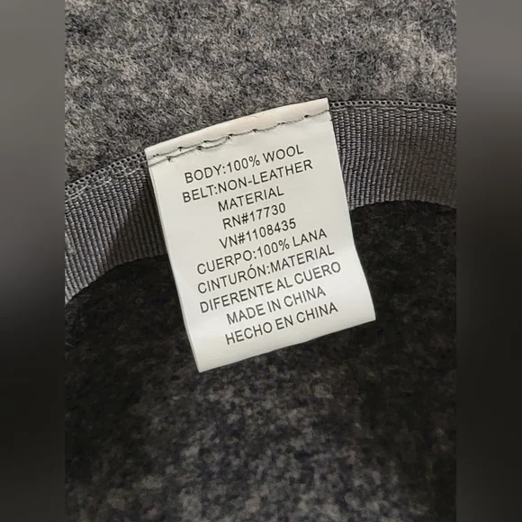 100% WOOL HAT WITH WIDE BRIM - Picture 9 of 11